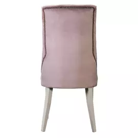 Стул сиэтл романтика с обивкой из микровелюра цвета пыльной розы