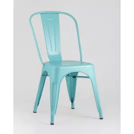 Стул Tolix голубого цвета