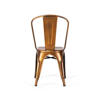Стул Tolix коричневого цвета
