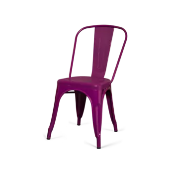 Стул Tolix Marais pp фиолетового цвета