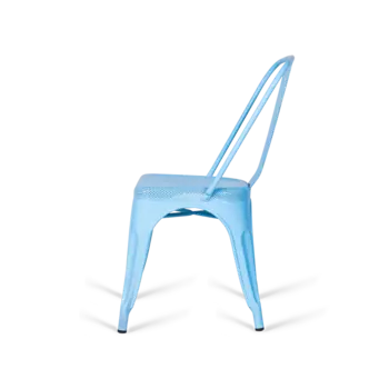 Стул Tolix Marais pp голубого цвета
