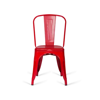 Стул Tolix Marais pp красного цвета