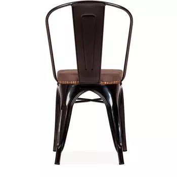 Стул Tolix Soft br черного цвета