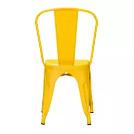 Стул Tolix желтого цвета
