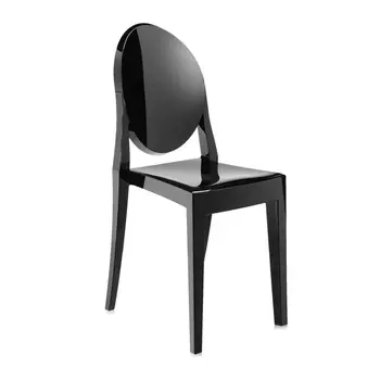 Стул Victoria Ghost черного цвета