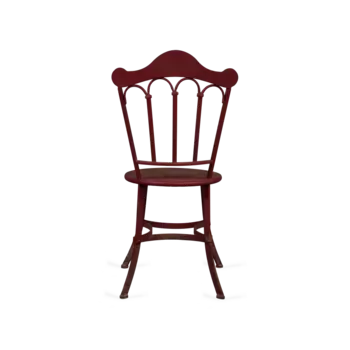 Стул Viennese Café красного цвета