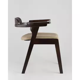 Стул Vincent с мягким сиденьем бежевого цвета