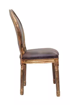Стул Volker Antique Gold с каркасом из массива