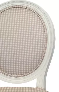 Стул Volker Classik Check с мягкой обивкой