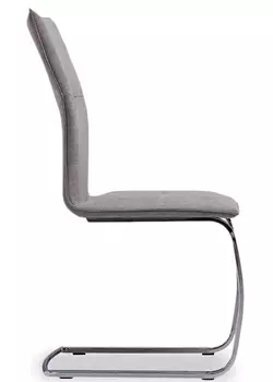 Стул в обивке из ткани бежевого цвета