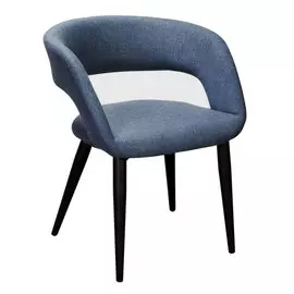 Стул Walter сканди блю арт синего цвета