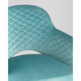 Стул венера бирюзового цвета