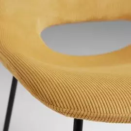 Стул Ziggy горчичного цвета