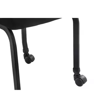 Стул Zola черно-оранжевого цвета