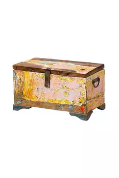 Сундук гала из старой рыбацкой лодки