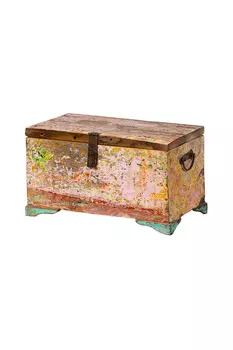 Сундук гала из старой рыбацкой лодки