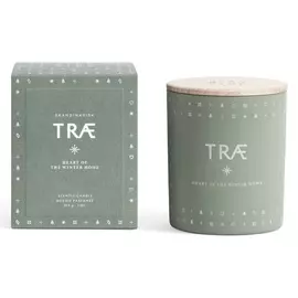 Свеча ароматическая Trae зеленого цвета с крышкой