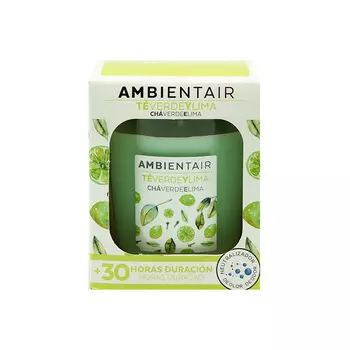 Свеча ароматическая зеленый чай и лайм