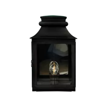 Светильник настенный Vintage l черного цвета