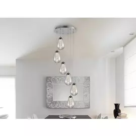 Светильник подвесной Taccia с двойными плафонами