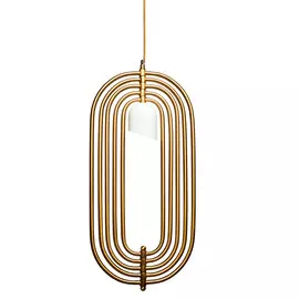 Светильник потолочный золотого цвета