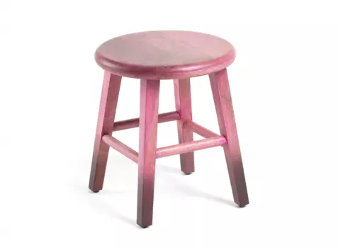 Табурет Great розового цвета