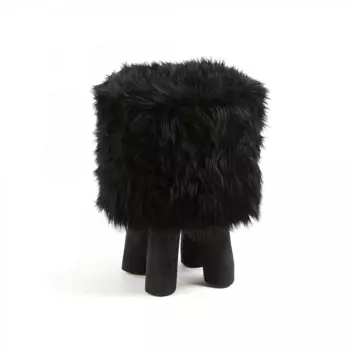 Табурет Oda черного цвета