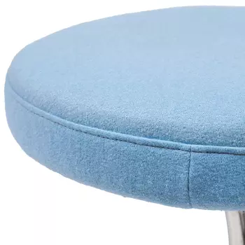 Табурет Verner Panton голубая шерсть
