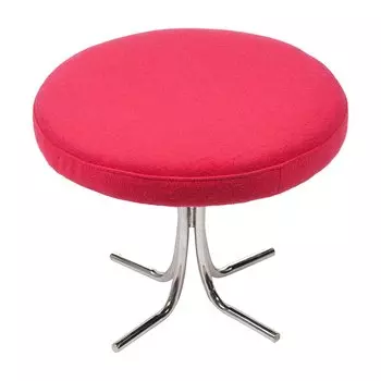 Табурет Verner Panton розовая шерсть