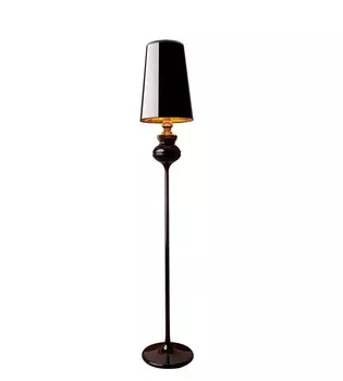 Торшер Alaska Black черного цвета