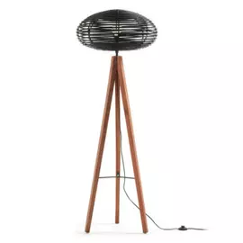 Торшер Julia Grup Lawton с деревянной основой