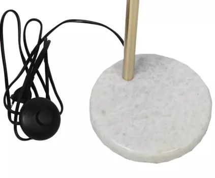 Торшер Marble бордового цвета