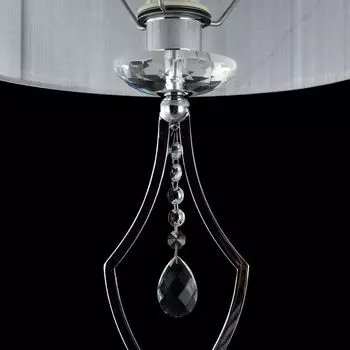 Торшер Miraggio с белым абажуром