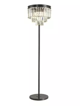 Торшер Odeon Floor с абажуром из прозрачного стекла