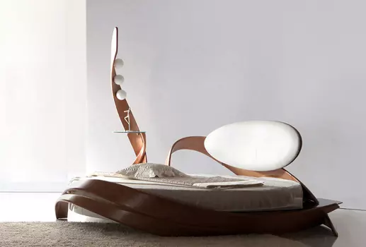 Торшер "Virtuos" из натурального дерева