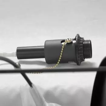 Торшер Wrangell черного цвета