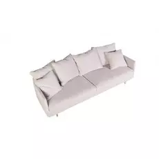 Трехместный диван Julia белого цвета