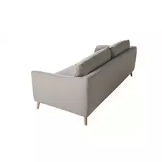 Трехместный диван Klara светло-серого цвета