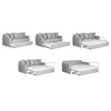 Трехместный диван Lotta Sits светло-серый