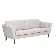 Трехместный диван Mynta белого цвета