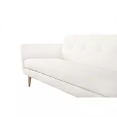 Трехместный диван Otto белого цвета