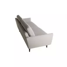 Трехместный диван Rucola светло-серого цвета