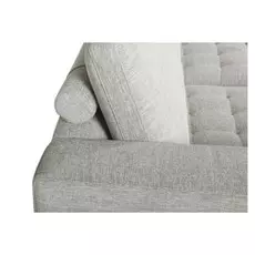 Трехместный диван Vario светло-серого цвета