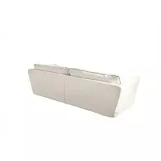 Трехместный диван Viktoria белого цвета