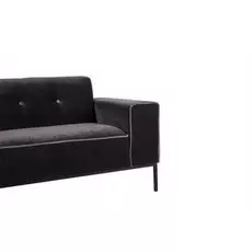 Трехместный диван Ville черный