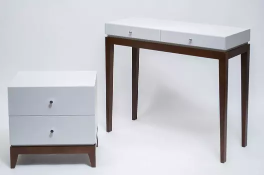 Туалетный столик Static с двумя ящиками