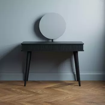 Туалетный столик Viva Miss 100х50 черного цвета