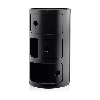 Тумба Componibili черного цвета