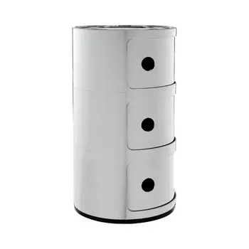 Тумба Componibili цвета хром