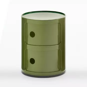 Тумба Componibili Green зеленого цвета